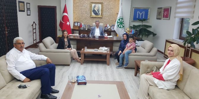 Kayseri Milletvekili Hülya Nergis Atçı’dan Başkan Akay’a Tebrik Ziyareti