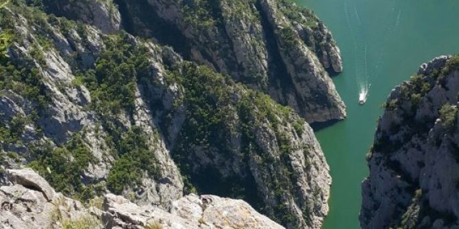 Şahinkaya Kanyonu’nda Kano Keyfi