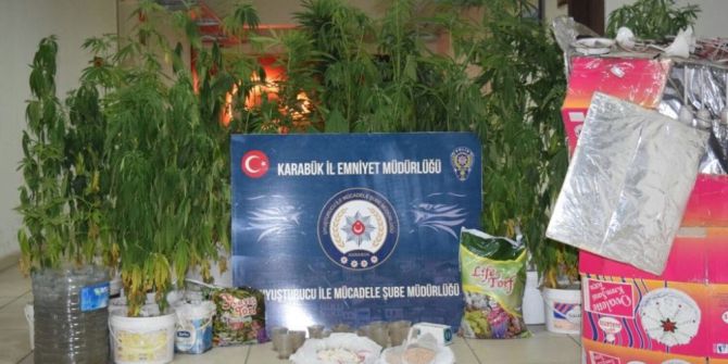 Karabük’te Uyuşturucu Operasyonu