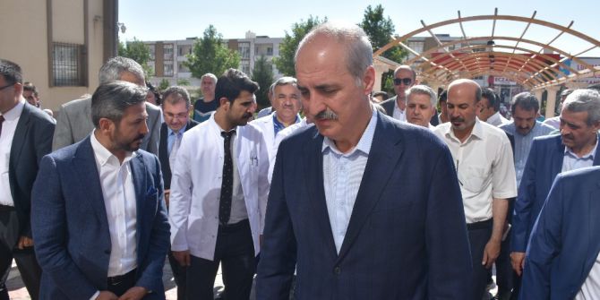 Başbakan Yardımcısı Kurtulmuş, Samsatlı Depremzedelerle Görüştü