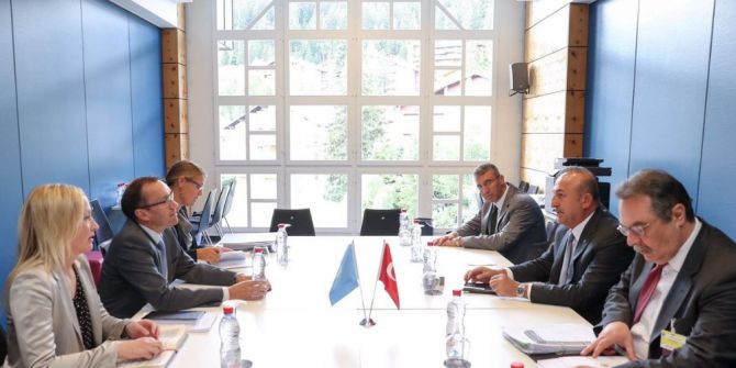 Bakan Çavuşoğlu, Bm Genel Sekreterinin Kıbrıs Özel Danışmanı Eide İle Görüştü