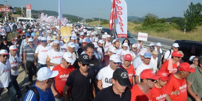 Kılıçdaroğlu, Adalet Yürüyüşünün 15. Gününü Tamamladı