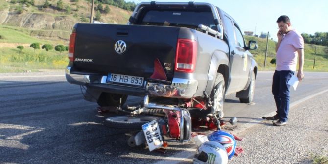 Tavşanlı’da Trafik Kazası: 2 Yaralı