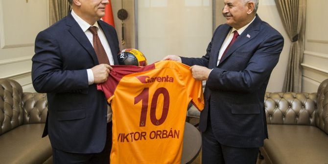 Başbakan Yıldırım’dan Macar Mevkidaşına Galatasaray Jesti