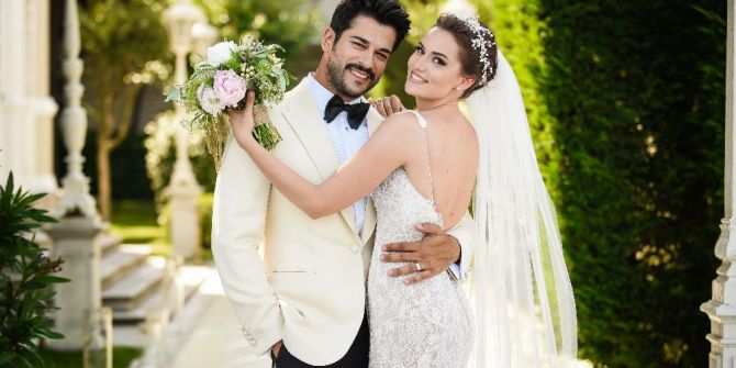 Burak Özçivit Ve Fahriye Evcen Dünya Evine Girdi