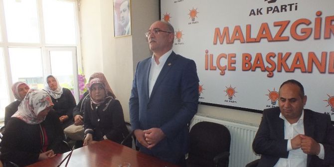 Ak Partili Muzaffer Çakar Malazgirt’te