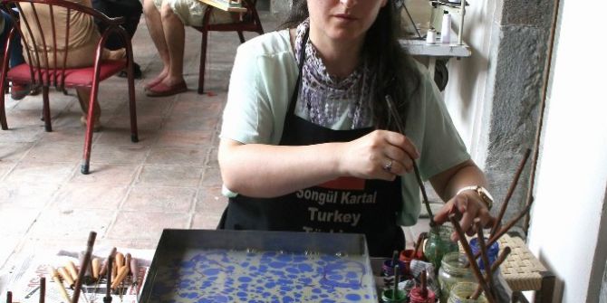 Ebru Sanatını Doğduğu Topraklarda Anlattı