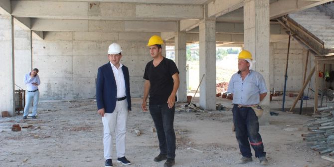 Denizli İmam Hatip Fen Lisesi İnşaatı Yükseliyor