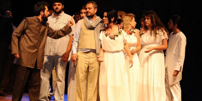 Madımak Tiyatro Sahnesinde