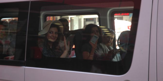 İranlı Turistler Dönüş Yolunda