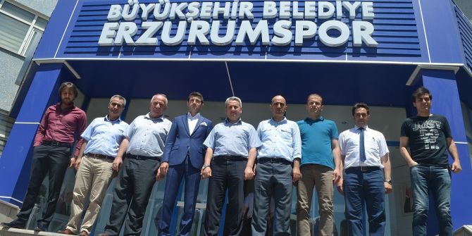 Bb Erzurumspor’a Hayırlı Olsun Ziyareti