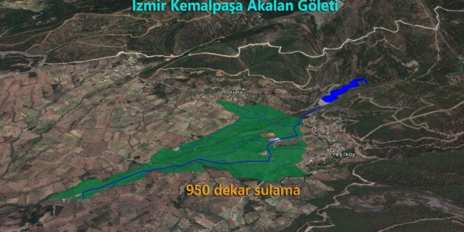Kemalpaşa’da Akalan Göletinin İhalesi Yapıldı