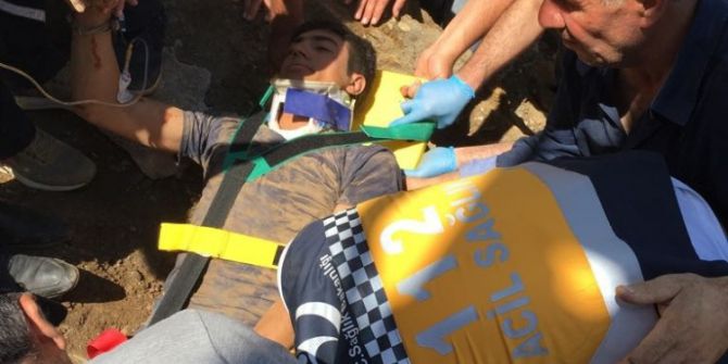 Muş’ta Göçük: 1 Yaralı