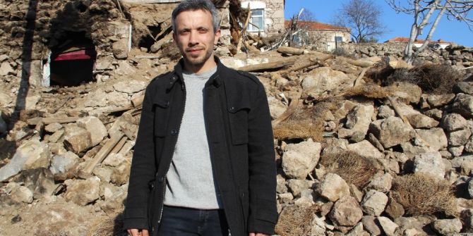 Ayvacık Sahillerindeki Gaz Çıkışı