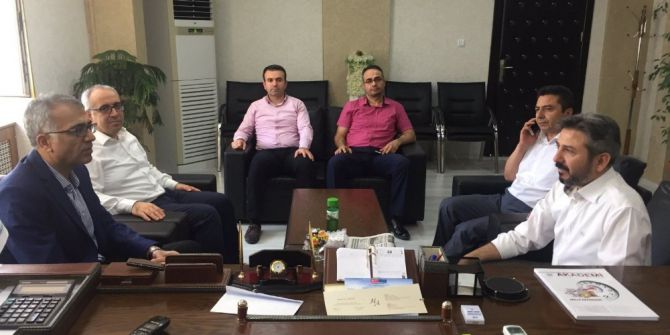 Tbmm Başkanvekili Aydın’dan Öz’e Ziyaret