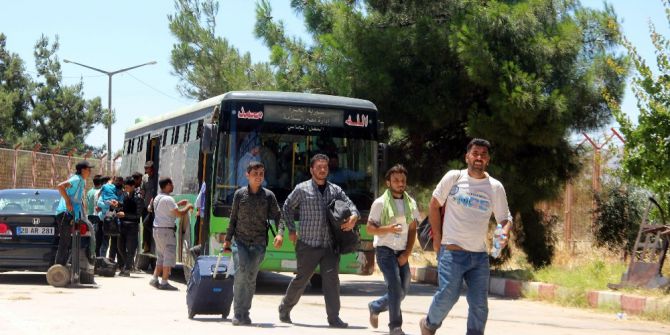 Suriyelilerin Türkiye’ye Dönüşü Sürüyor
