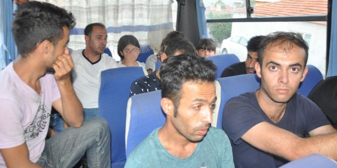 Çanakkale’de 13 Kaçak Yakalandı