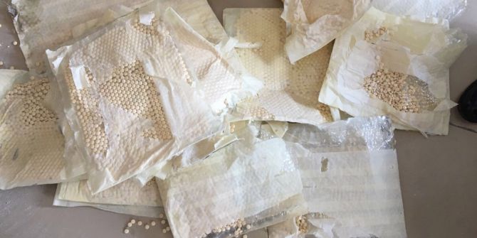 Gaziantep’te 2 Buçuk Milyon Lira Değerinde Uyuşturucu Hap Ele Geçirildi