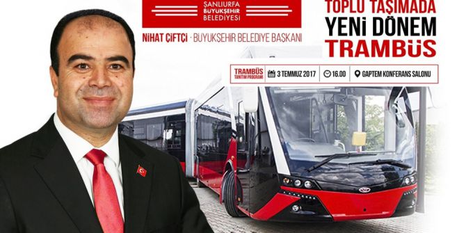 Büyükşehir Trambüs Tanıtımını Yaptı