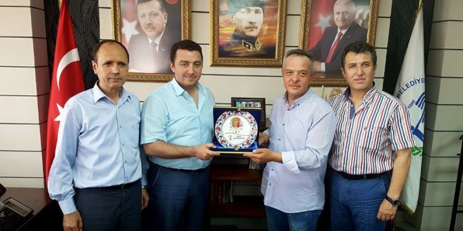 Başkan Bakıcı Misafirlerini Ağırladı