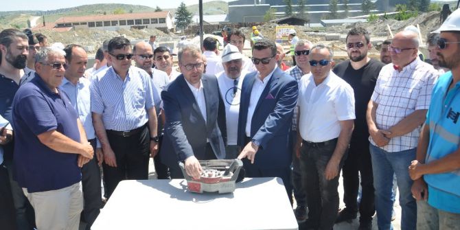 Kapalı Pazar Yerinin Temeli Atıldı