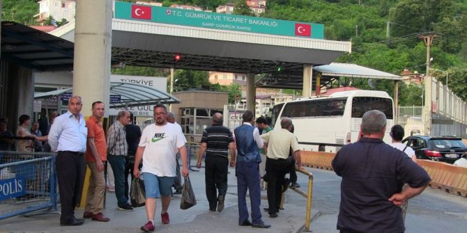 Ramazan Bayramı’nda Sarp Sınır Kapısını 85 Bin Kişi Kullandı