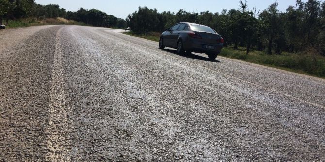 Bursa’da Asfalt Eridi