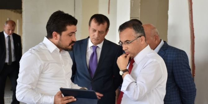 Yeni Valilik Binasında Çalışmalar Devam Ediyor