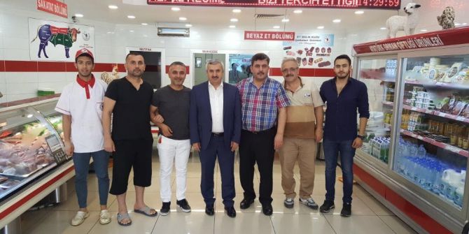 İsmail Baran Esnaf İle Bir Araya Geldi