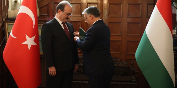 Macar Hükümetinden Tika Başkanı Çam’a Liyakat Nişanı