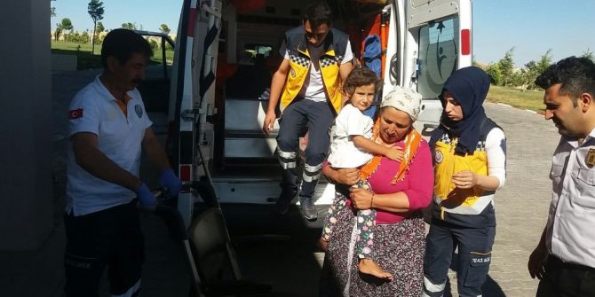 İkamet Yangınında 1 Kişi Yaralandı