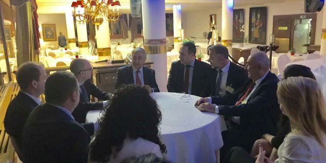 Bakan Çavuşoğlu, K.k.t.c Cumhurbaşkanı Akıncı İle Görüştü