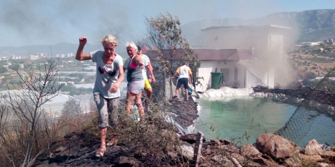 Alanya’daki Orman Yangını 24 Saattir Devam Ediyor