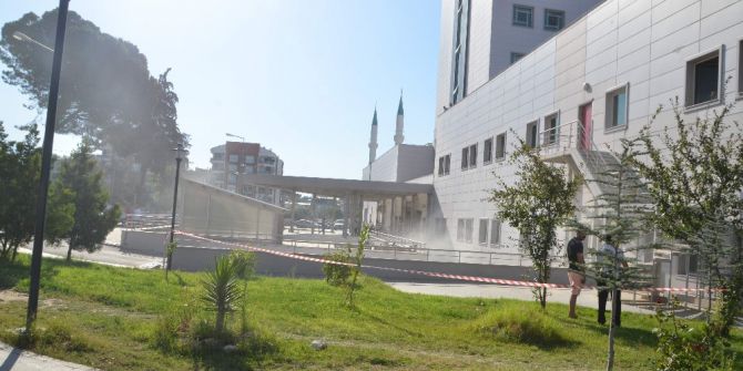 Nazilli Devlet Hastanesinde Yangın