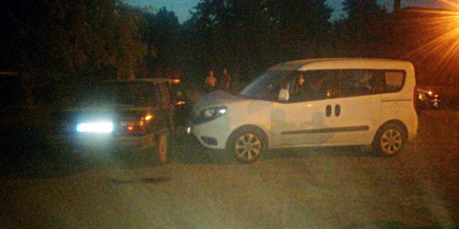 Muhtar Kazada Yaralandı