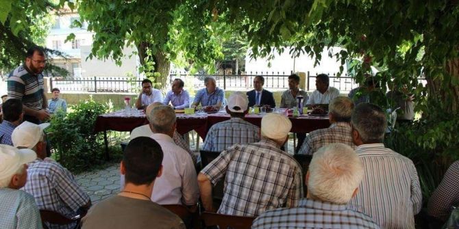 Karamanca’da Halk Toplantısı