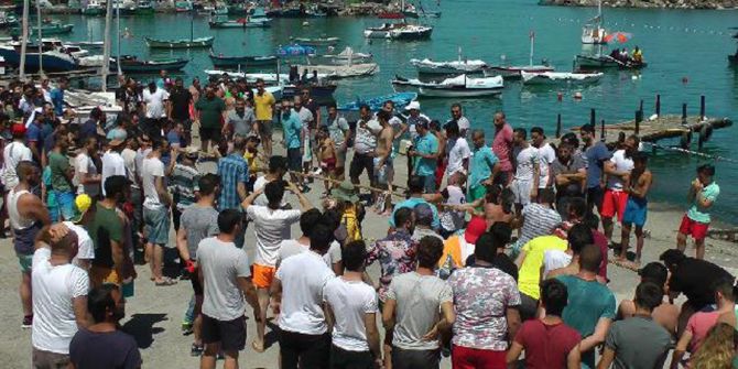 Halat Çekme Yarışı Sonrası Kavga Çıktı