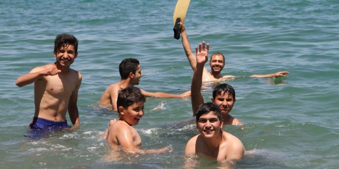 Van Gölü Sahilleri Doldu Taştı