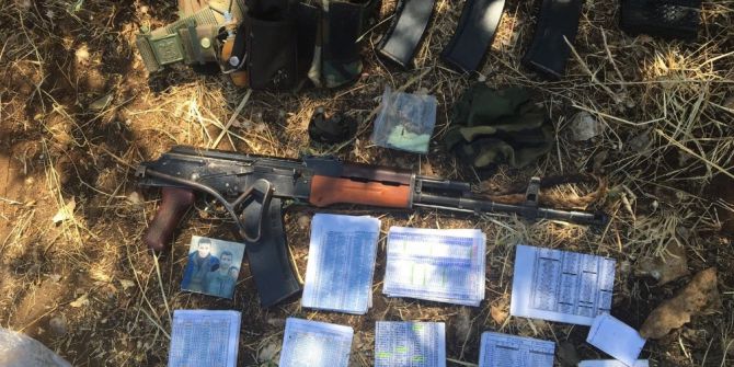 Diyarbakır’ın Lice Ve Dicle İlçelerinde 2 Terörist Öldürüldü