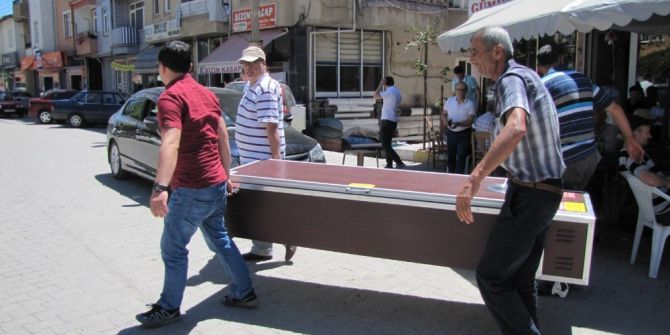 Hisarcık Belediyesinden Klimalı Tabut Hizmeti