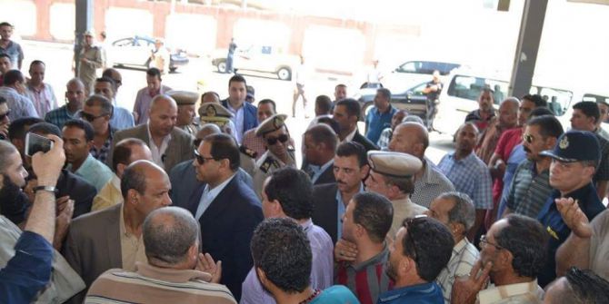 Mısır’da Minibüsçüler Grevde