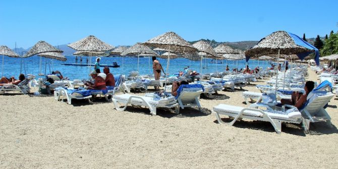 Afrika Sıcakları Bodrum’u Kavurdu