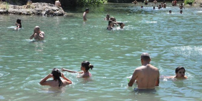 Sıcaktan Bunalan Tuncelililer, Plajlara Akın Etti