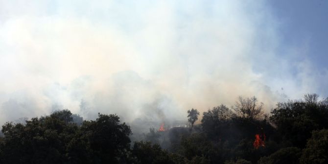 Bodrum’daki Yangın Söndürüldü