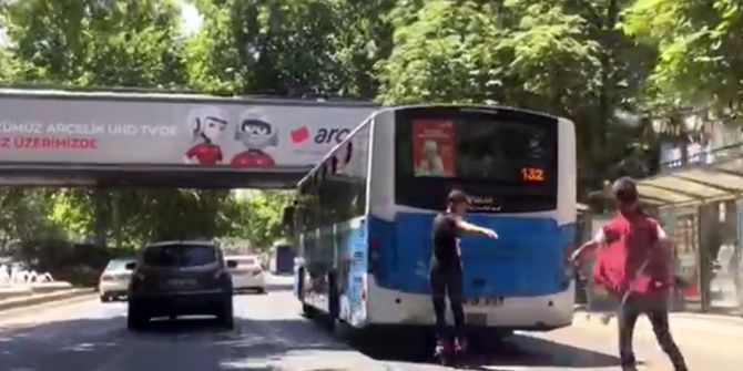 Patenli Gençlerin Trafikte Ölümle Dansı