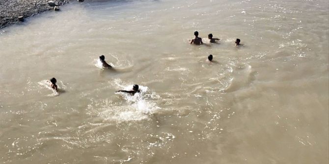 Erzurum’da Çocukların Tehlikeli Oyunu