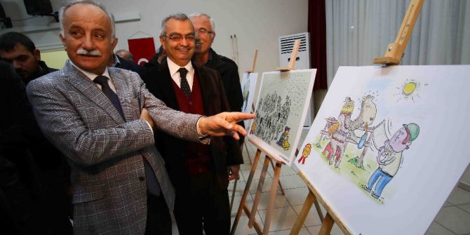 Göçler, Bayraklı’da Karikatürize Edilecek
