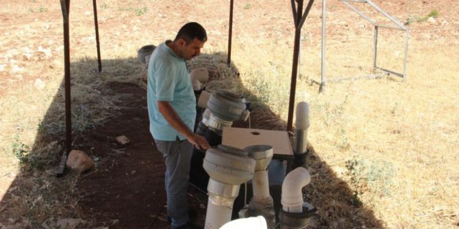 Sıcak Havayı Topraktan Geçirip Soğuk Hava Üretiyor