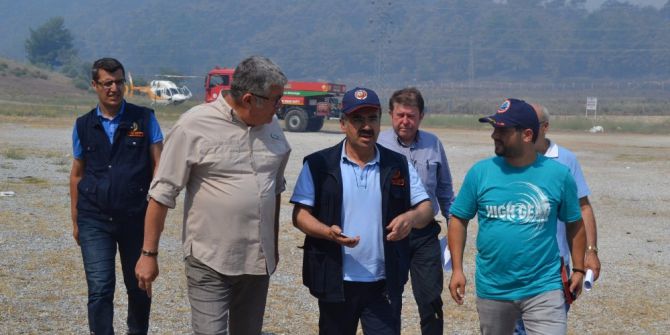 İzmir’deki Yangında Şu Ana Kadar 500 Hektarlık Alan Zarar Gördü