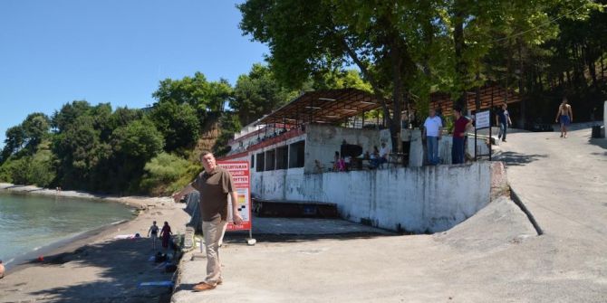 Alaplı’da Cankurtaranlar Görev Başında